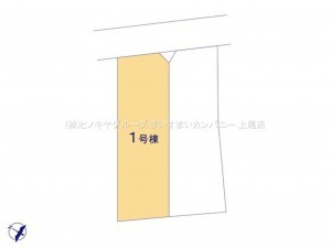上尾市大字原市、新築一戸建ての画像です