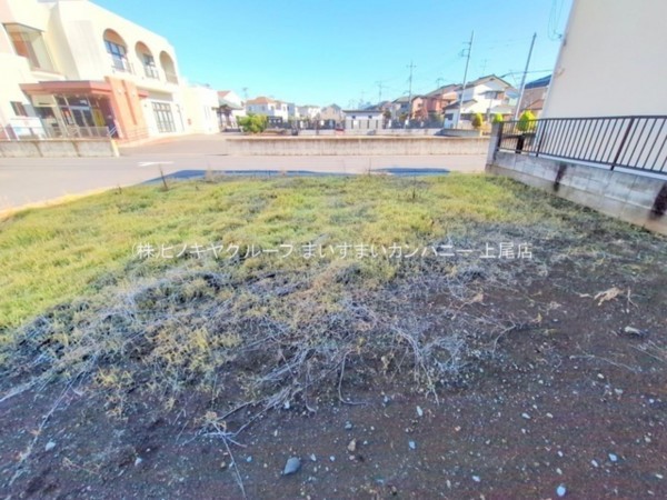 上尾市壱丁目北、土地の画像です