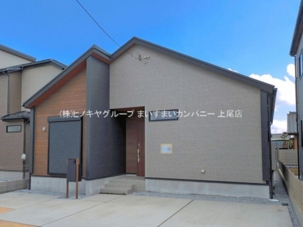 上尾市大字上、新築一戸建ての画像です