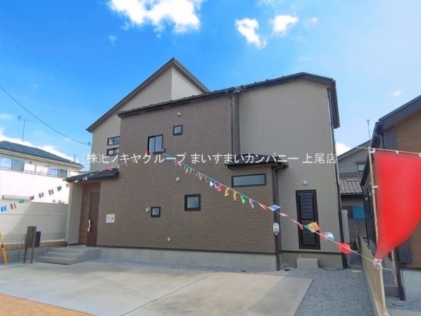 上尾市大字上、新築一戸建ての画像です