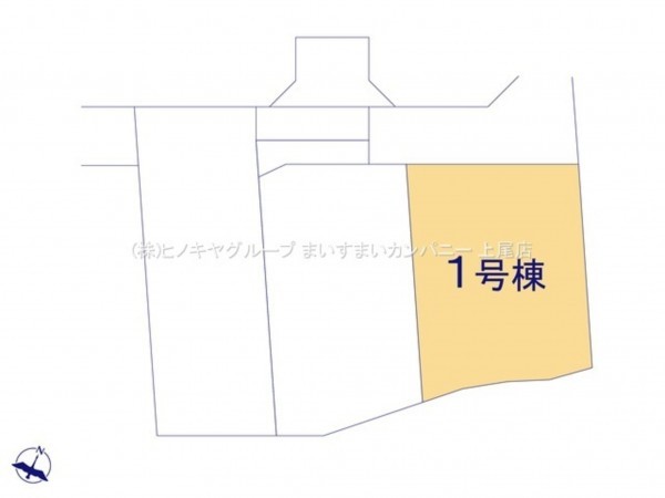 上尾市大字上、新築一戸建ての画像です