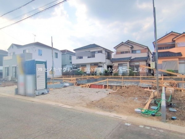 桶川市末広、新築一戸建ての画像です