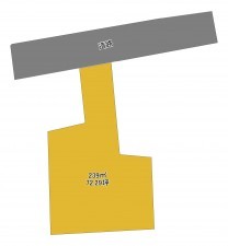 上尾市大字平塚、土地の間取り画像です