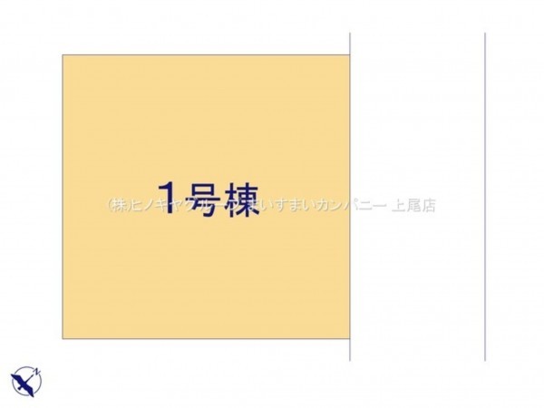 上尾市大字原市、新築一戸建ての画像です