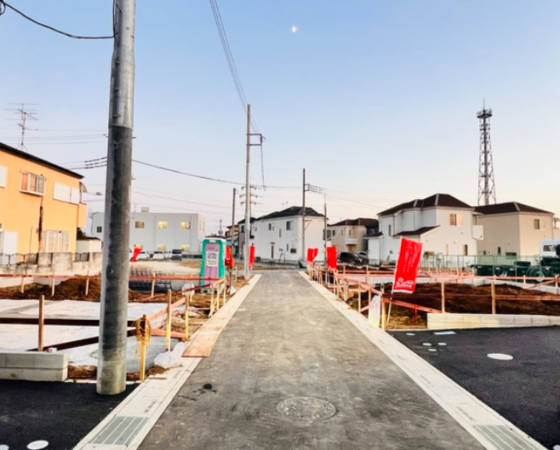 上尾市大字大谷本郷、土地の画像です