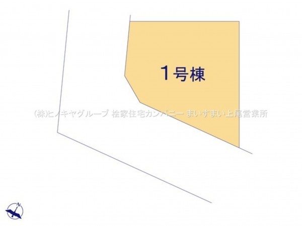 桶川市上日出谷南、新築一戸建ての画像です