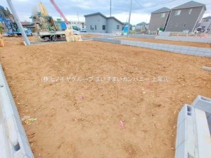 上尾市大字瓦葺、新築一戸建ての画像です