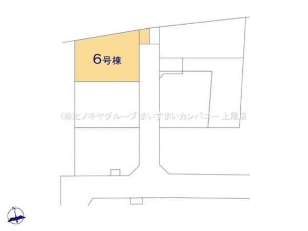 上尾市大字瓦葺、新築一戸建ての画像です