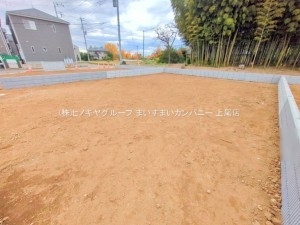 上尾市大字瓦葺、新築一戸建ての画像です