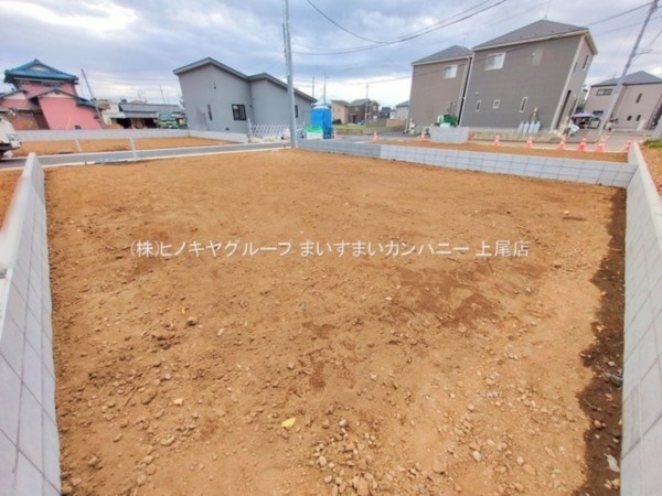 上尾市大字瓦葺、新築一戸建ての画像です