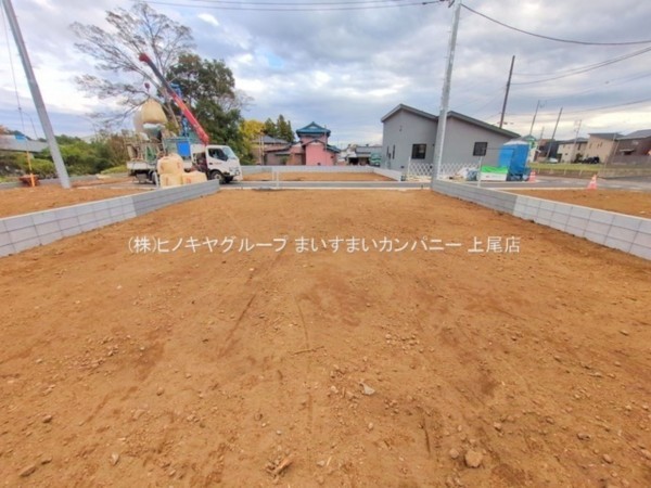 上尾市大字瓦葺、新築一戸建ての画像です