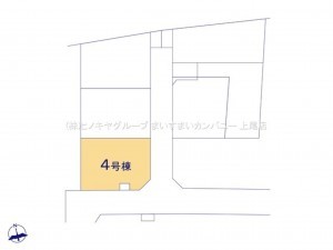 上尾市大字瓦葺、新築一戸建ての画像です