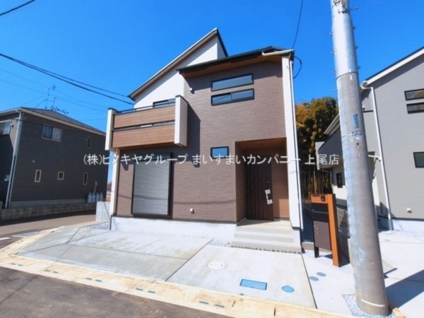 上尾市大字瓦葺、新築一戸建ての画像です