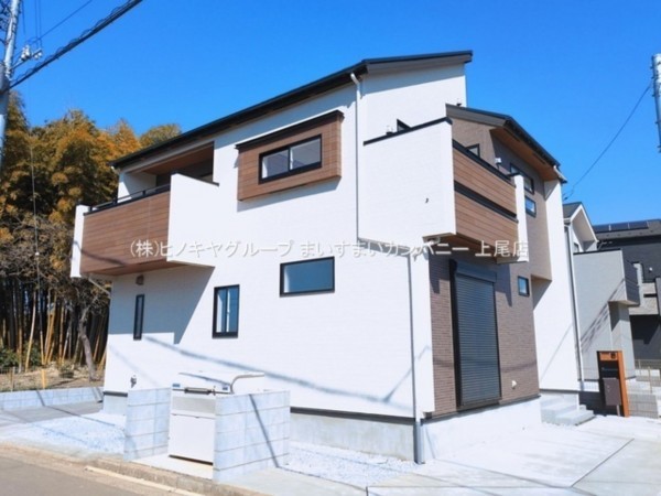 上尾市大字瓦葺、新築一戸建ての画像です