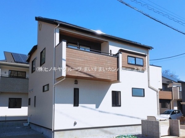 上尾市大字瓦葺、新築一戸建ての画像です