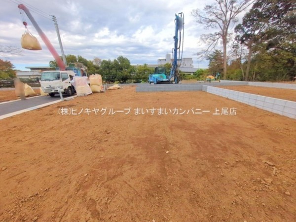 上尾市大字瓦葺、新築一戸建ての画像です