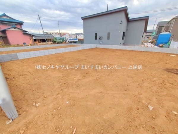 上尾市大字瓦葺、新築一戸建ての画像です