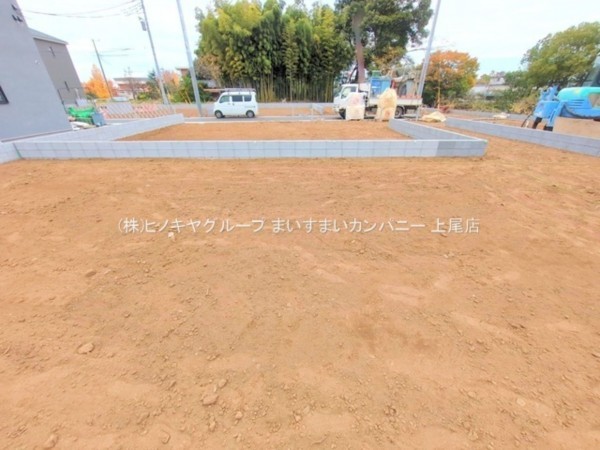 上尾市大字瓦葺、新築一戸建ての画像です