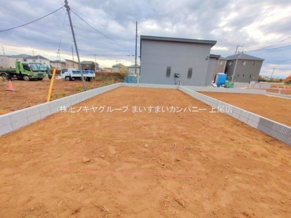 上尾市大字瓦葺、新築一戸建ての画像です