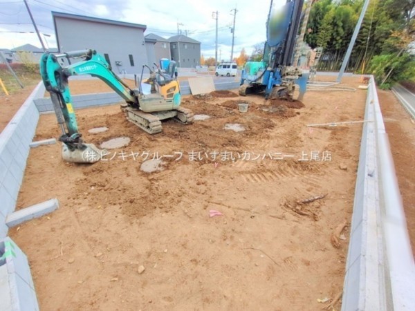 上尾市大字瓦葺、新築一戸建ての画像です