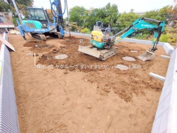 上尾市大字瓦葺、新築一戸建ての画像です