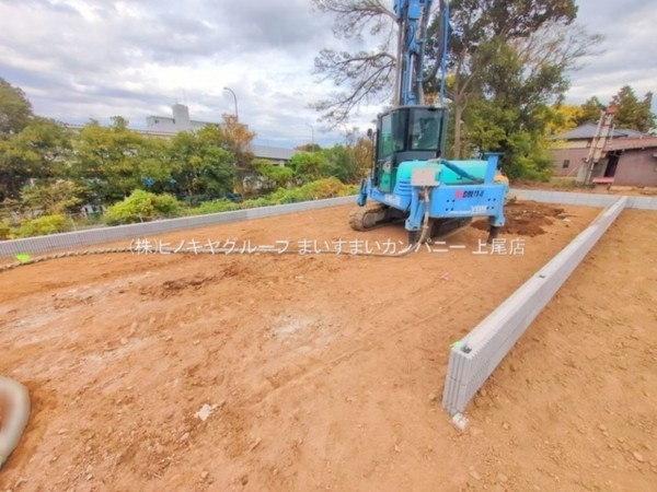 上尾市大字瓦葺、新築一戸建ての画像です