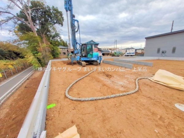 上尾市大字瓦葺、新築一戸建ての画像です