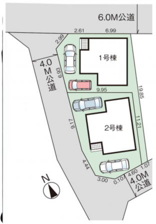上尾市大字上、新築一戸建ての画像です