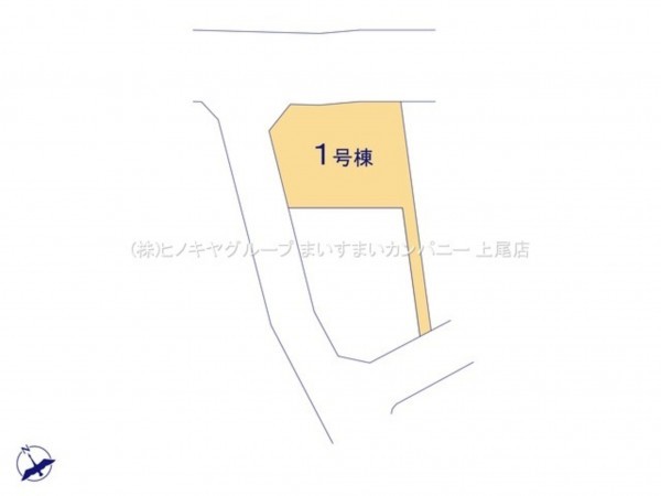 上尾市大字上、新築一戸建ての画像です