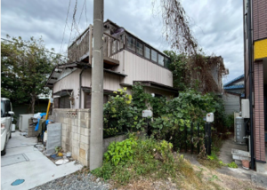 上尾市大字原市、土地の画像です