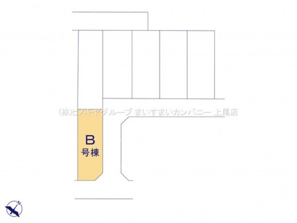 上尾市大字上、新築一戸建ての画像です