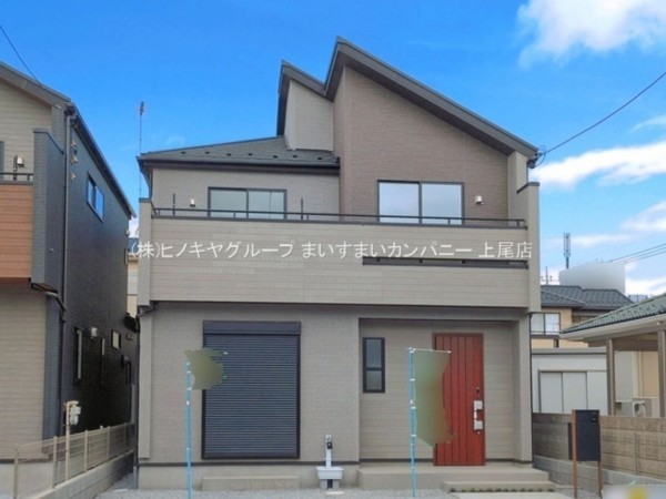 上尾市向山、新築一戸建ての画像です