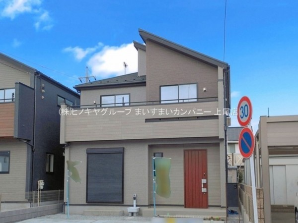 上尾市向山、新築一戸建ての画像です