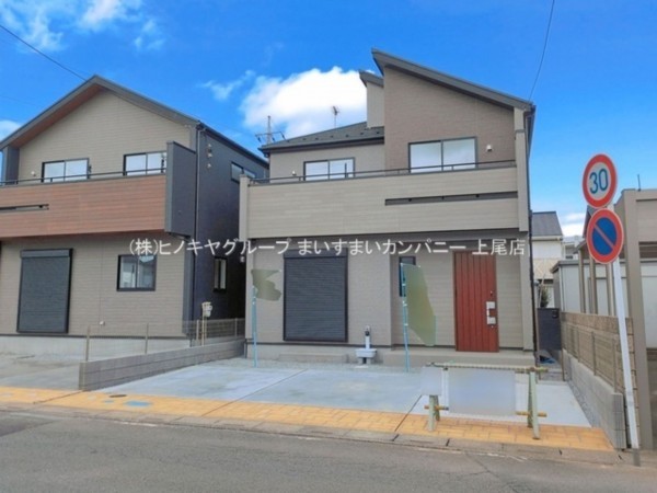 上尾市向山、新築一戸建ての画像です