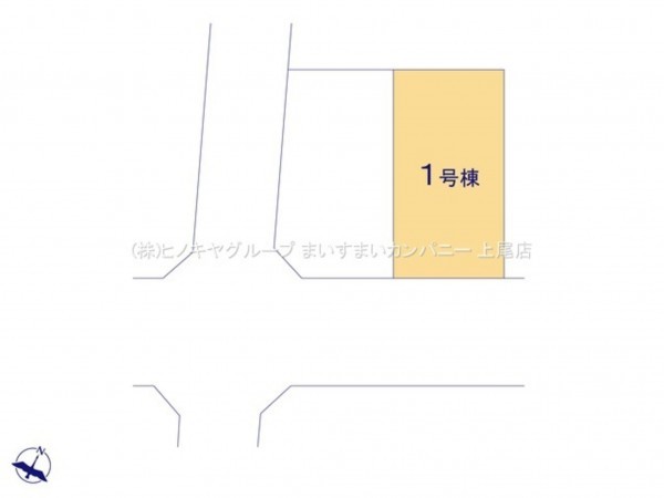 上尾市向山、新築一戸建ての画像です