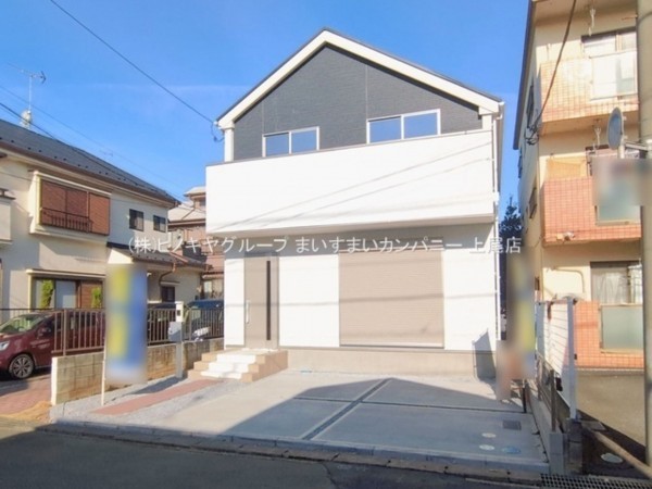 上尾市浅間台、新築一戸建ての画像です