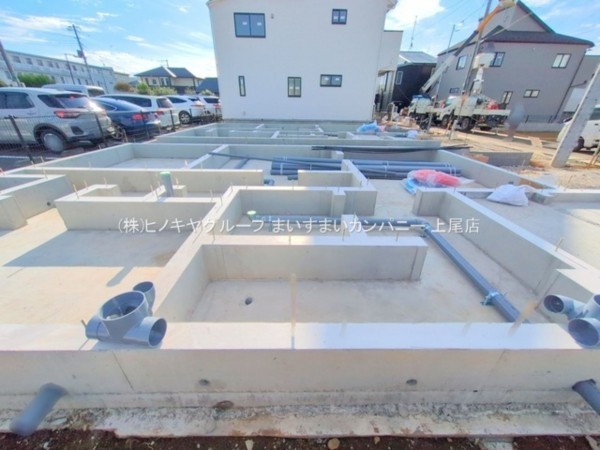 上尾市浅間台、新築一戸建ての画像です