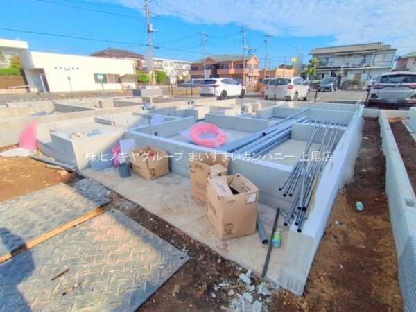 上尾市浅間台、新築一戸建ての画像です