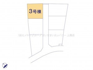 上尾市大字原市、新築一戸建ての画像です