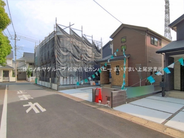 上尾市中妻、新築一戸建ての画像です