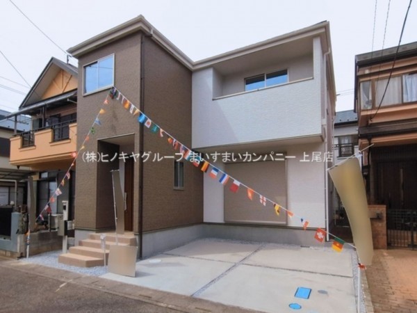 上尾市浅間台、新築一戸建ての画像です