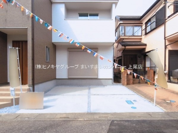 上尾市浅間台、新築一戸建ての画像です