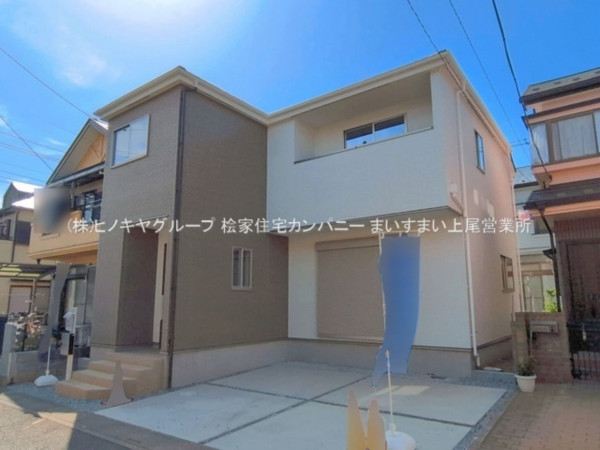 上尾市浅間台、新築一戸建ての画像です