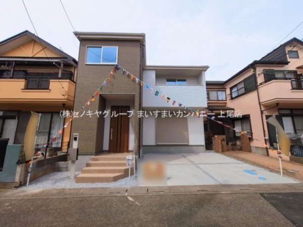 上尾市浅間台、新築一戸建ての画像です