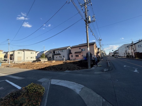 上尾市浅間台、土地の画像です