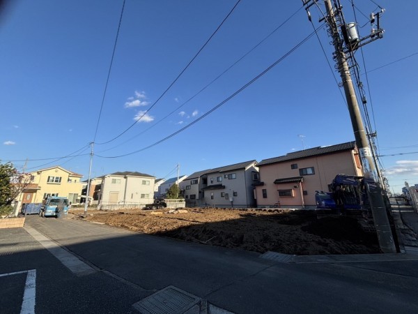 上尾市浅間台、土地の画像です