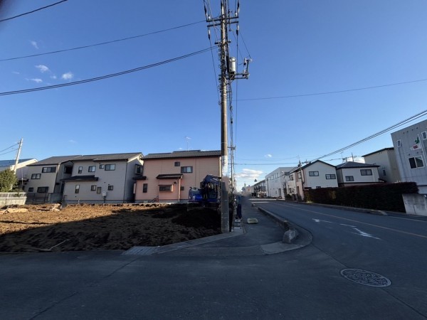 上尾市浅間台、土地の画像です