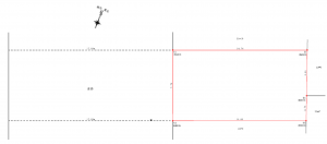 桶川市下日出谷東、土地の間取り画像です