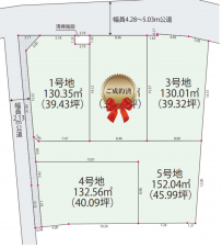 さいたま市見沼区堀崎町、土地の間取り画像です