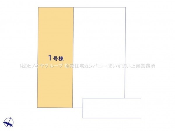 桶川市末広、新築一戸建ての画像です